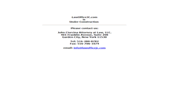 Desktop Screenshot of lawofficejc.com